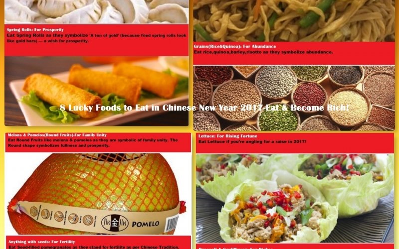 8 Lucky Foods to Eat in Chinese New Year 2017-Eat & Become Rich!