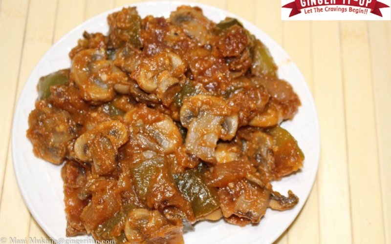 Chilli Mushroom – A Quick & Easy Indo-Chinese Recipe with Video