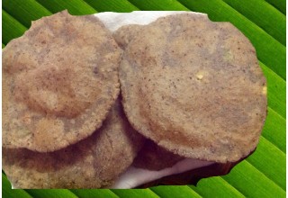 Water Chestnut flour (Singhare ka Atta) Pooris