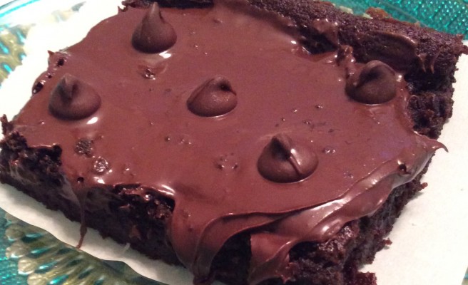 Veggie-Nutty-Chocolatey Eggless Brownies: Dreams about food presages near future