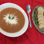 Carrot-Rosemary soup 