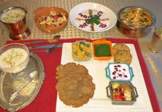 The Grand Indian Navratri Thali: Fasting and Feasting the Healthy Way over the Nine nights of festive Valour