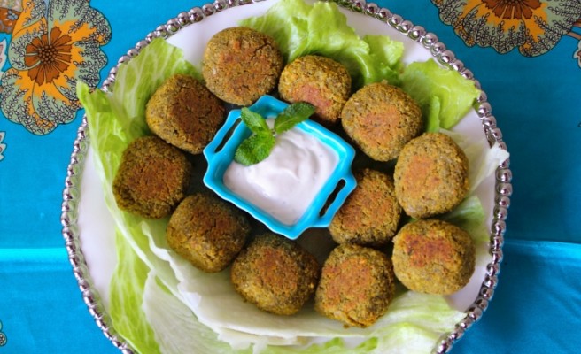 Baked Falafel : A tribute to Egypt’s famous Street Gourmet with a personalized Healthy Twist