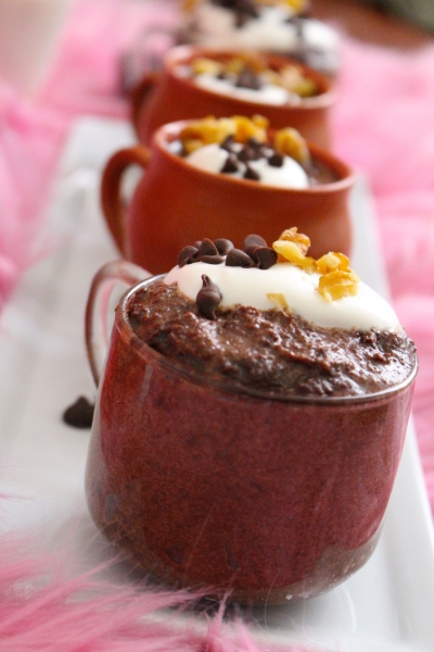 Super Easy Eggless Chocolate Mousse
