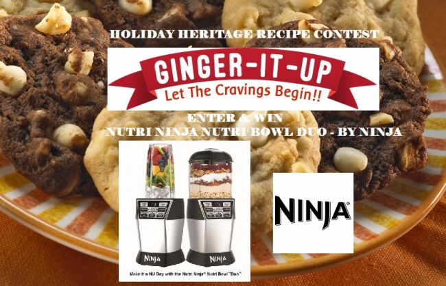 Holiday Heritahe Recipe Contest sponsored by NINJA