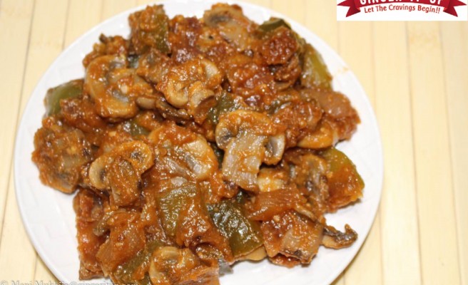 Chilli Mushroom – A Quick & Easy Indo-Chinese Recipe with Video