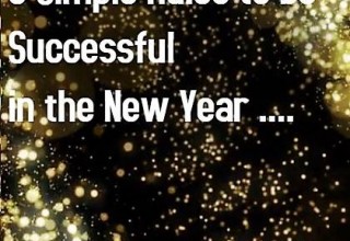 8 Simple Rules to be Successful in the New Year